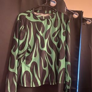 Shein X ultra plus all over print shirt